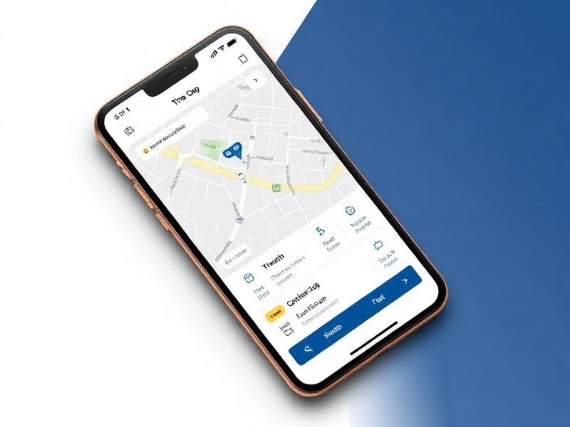 Taxi Companies digital solution mockup