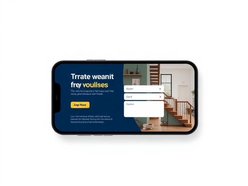 Tradesmen digital solution mockup